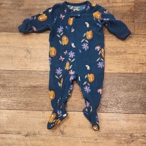 Carters Cozy Hedgehog footie